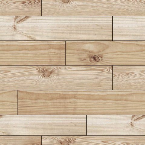 Papel de Parede Decorativo Madeira Estilo Piso Retangular Claro 3,3m