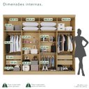 Ver mais imagens de Guarda-roupa de Canto Modulado 15 Portas 6 Gavetas Inglaterra