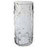 Vaso Decorativo Enfeite Casa Cilindro Home&co Vidro 30x13x13cm Transparente - 1