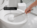 Ver imagem 6 de Escova Sanitária Branca com Suporte para Banheiro e Lavabo