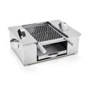 Ver imagem 2 de Churrasqueira Inox Grande Compacta Sem Fumaça Ecológica