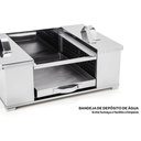 Ver imagem 4 de Churrasqueira Inox Grande Compacta Sem Fumaça Ecológica