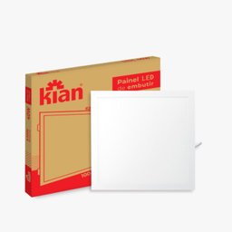 Painel Led Embutir 40w Quadrado 62x62 Cm Branco Frio - 3 Painel Led Embutir 40w Quadrado 62x62 Cm Branco Frio - 3