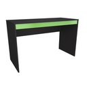 Ver imagem 1 de Conjunto Gamer Mesa e Gaveteiro - Nova Mobile - Preto e Verde