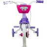 Bicicleta Bike Infantil Criança Aro 12 Lilas Nathor - 3