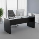 Ver imagem 1 de Mesa Escrivaninha para Reunião Escritório Moderna 180cm Móvel na Caixa