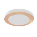 Ver imagem 1 de Luminária Plafon Redondo Luz Indireta Sobrepor 30cm 4 Lâmpadas Branco