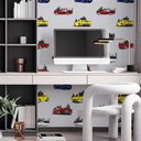 Ver imagem 2 de Papel de Parede Casual Carros de Luxo Gh Papel de Parede 3,0m