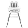 Cadeira de Alimentaçao 3 EM1 Infantil Portatil Dobravel Refeiçao Regulagem Bebe Papa Assento Cadeiri - 1