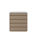 Ver imagem 6 de Cômoda 5 Gavetas com Organizador Belize Cinza/Fendi