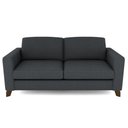 Ver imagem 5 de Sofá Sala de Estar Living 3 Lugares 240cm Presley Pés Madeira Linho Cinza Escuro G52 - Gran Belo