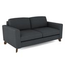 Ver imagem 7 de Sofá Sala de Estar Living 3 Lugares 240cm Presley Pés Madeira Linho Cinza Escuro G52 - Gran Belo