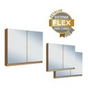 Ver imagem 5 de Armário Espelheira para Banheiro 100% MDF com 2 Portas Lívia Yescasa Marrom/Freijo/Moscatel/Urbi