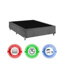 Ver imagem 5 de Cama Box Viúva + Colchão D33 One Face - Suede Cinza