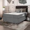 Cama Box Viúva + Colchão D33 One Face - Suede Cinza - 2