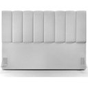 Ver imagem 1 de Cabeceira Box King Carrara - 195cm Jla Móveis Linho Cinza