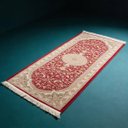 Ver imagem 5 de Tapete Passadeira Oriental Nik 200x75 cm Mod 72 Vermelho