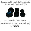 Ver imagem 3 de Kit Aquecedor Solar Piscina 16placas 3mt Rosca+válvula Vqv