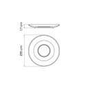 Ver imagem 4 de Kit 6 Xícaras de Chá com Pires Tramontina Paola em Porcelana 240 ml