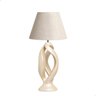 Abajur Grande para Sala Luminária Grego Creme com Cúpula 67x35 Cm - 1