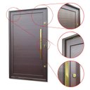 Ver imagem 2 de Porta Pivotante Lambril com Puxador Elite 240x130 Abertura Direita