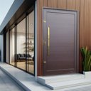 Ver imagem 1 de Porta Pivotante Lambril com Puxador Elite 240x130 Abertura Direita