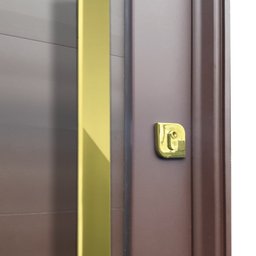 Porta Pivotante Lambril com Puxador Lado Direito Elite 240x130 - 6 Porta Pivotante Lambril com Puxador Lado Direito Elite 240x130 - 6
