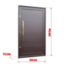Ver imagem 7 de Porta Pivotante Lambril com Puxador Elite 240x130 Abertura Esquerda