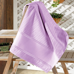 Toalha Banho Dohler Velour Artesanalle 70cm X 140cm:lilás - 2
