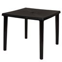 Ver imagem 1 de Mesa Plástica Quadrada Desmontável Mor Preta