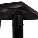 Ver imagem 6 de Mesa Plástica Quadrada Desmontável Mor Preta