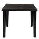 Ver imagem 2 de Mesa Plástica Quadrada Desmontável Mor Preta
