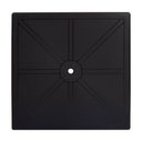 Ver imagem 4 de Mesa Plástica Quadrada Desmontável Mor Preta