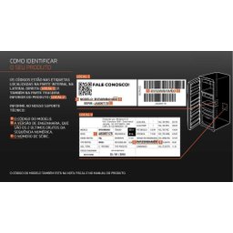 Gaxeta Borracha Geladeira Brastemp e Consul Co-extrudada Cra30 Bvs24 326001584 - 3