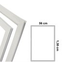 Ver imagem 2 de Gaxeta Borracha Geladeira Brastemp e Consul Co-extrudada Cra30 Bvs24 326001584