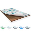 Ver imagem 1 de Chapa de Policarbonato Alveolar Bronze 4mm - 2,10m X 6,00m - Glanze