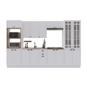 Ver imagem 2 de Cozinha Modulada 6 Peças 100% MDF com Rodapé Bari