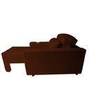 Ver imagem 2 de Poltrona Retratil e Reclinavel com Porta Copo Maisa Terracota