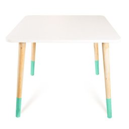 Mesa e Cadeira Infantil Urso Verde Claro - Mdf Madeira - 2
