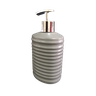 Porta Sabonete Líquido De Porcelana - Cinza - 3