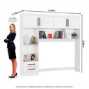 Ver mais imagens de Guarda Roupa Modulado com Cama Paris 4 Portas 2 Gavetas