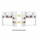 Ver imagem 7 de Guarda Roupa Modulado com Cama Paris 4 Portas 2 Gavetas