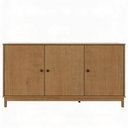Ver imagem 2 de Aparador Buffet para Sala de Jantar 3 Portas 160cm Madeira Maciça Ethos F06 Freijó - Lyam Decor