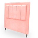 Ver imagem 5 de Cabeceira Estofada para Cama de Casal 140 Grecia Suede