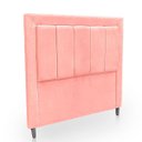 Ver imagem 4 de Cabeceira Estofada para Cama de Casal 140 Grecia Suede