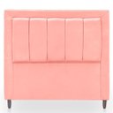 Ver imagem 1 de Cabeceira Estofada para Cama de Casal 140 Grecia Suede