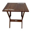 Ver imagem 3 de Mesa Dobrável 70x70 Madeira Personalizada Jack Imbuia - Cor: Marrom