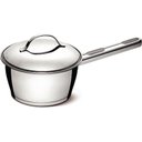 Ver imagem 1 de Panela Allegra em Aço Inox com Fundo Triplo de 16cm e 1,5 Litros - 62651160 - Tramontina