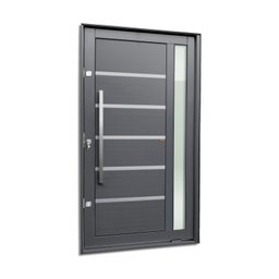 Porta Pivotante Lambril Miraggio com Puxador Lado Esquerdo Elite 240cmx150cm - 3