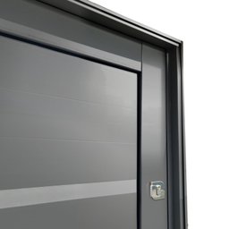 Porta Pivotante Lambril Miraggio com Puxador Lado Esquerdo Elite 240cmx150cm - 4